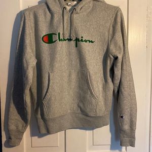 Champion men’s hoodie medium grey